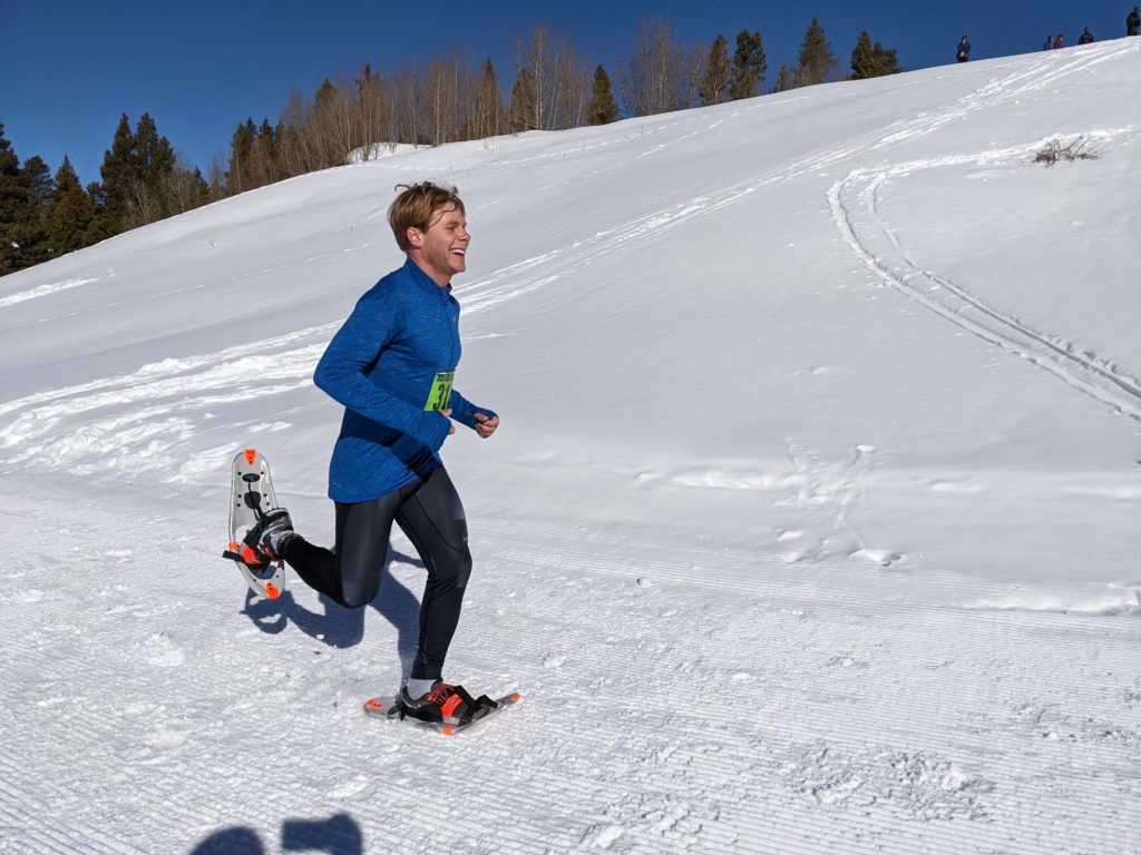 Tayte Pollmann's First Snowshoe Racing Experience — ATRA