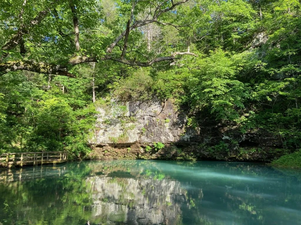 Big Spring, Blue Spring, and Falling Spring Trails for Two