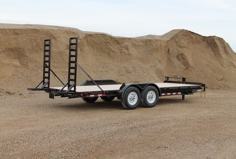 Flatdeck Construction Trailers The Trailtech Construction Series