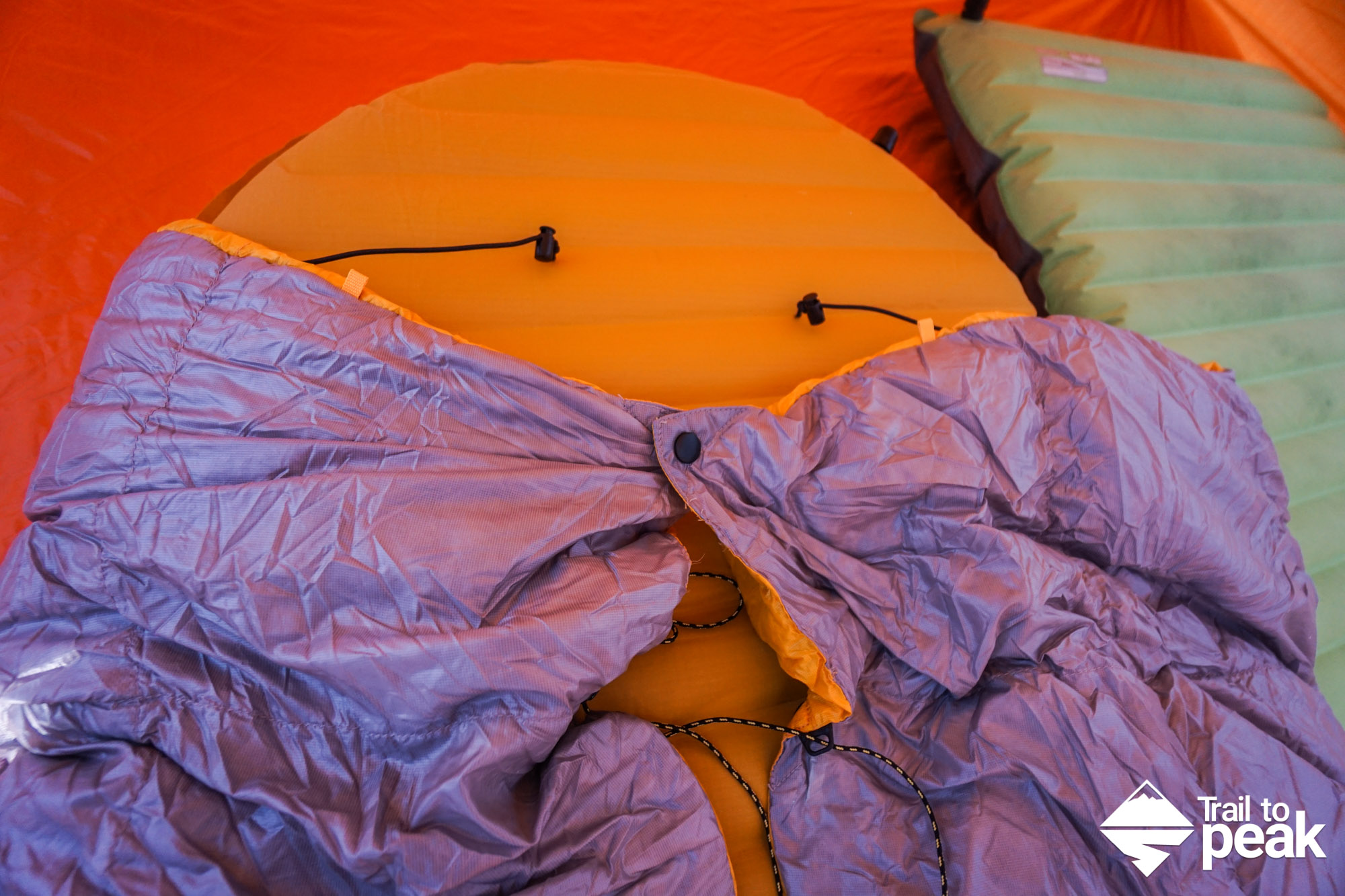 Gear Review NEMO Siren 30 Degree Down Sleeping Quilt Trail to Peak