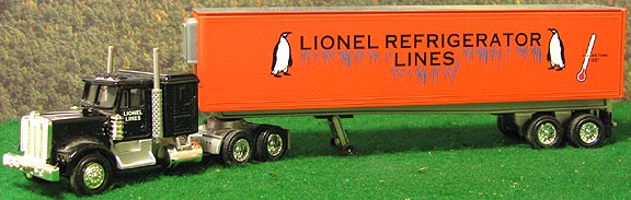 LIONEL LINES REFRIGERATOR TRACTOR/TRAILER