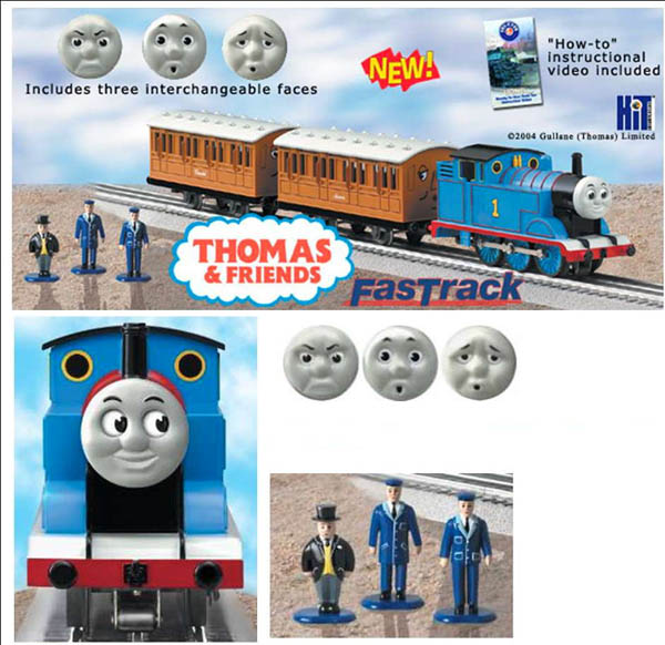 Lionel 0 THOMAS THE TANK SET (W/80 WATT TRANSFORMER)