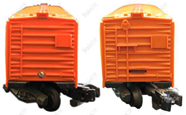 American Flyer Refrigerator Car 802 Illinois Central (Front & Rear View