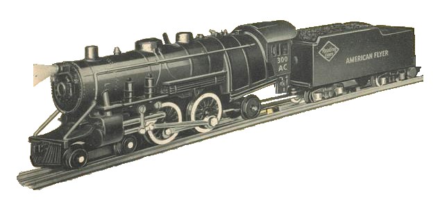 American Flyer Locomotive 300 - TrainDR