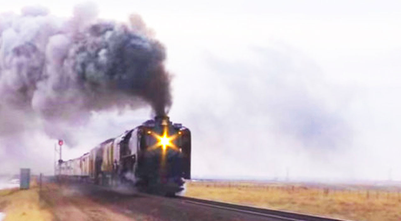 Union Pacific 844 Barrels To California! Train Fanatics