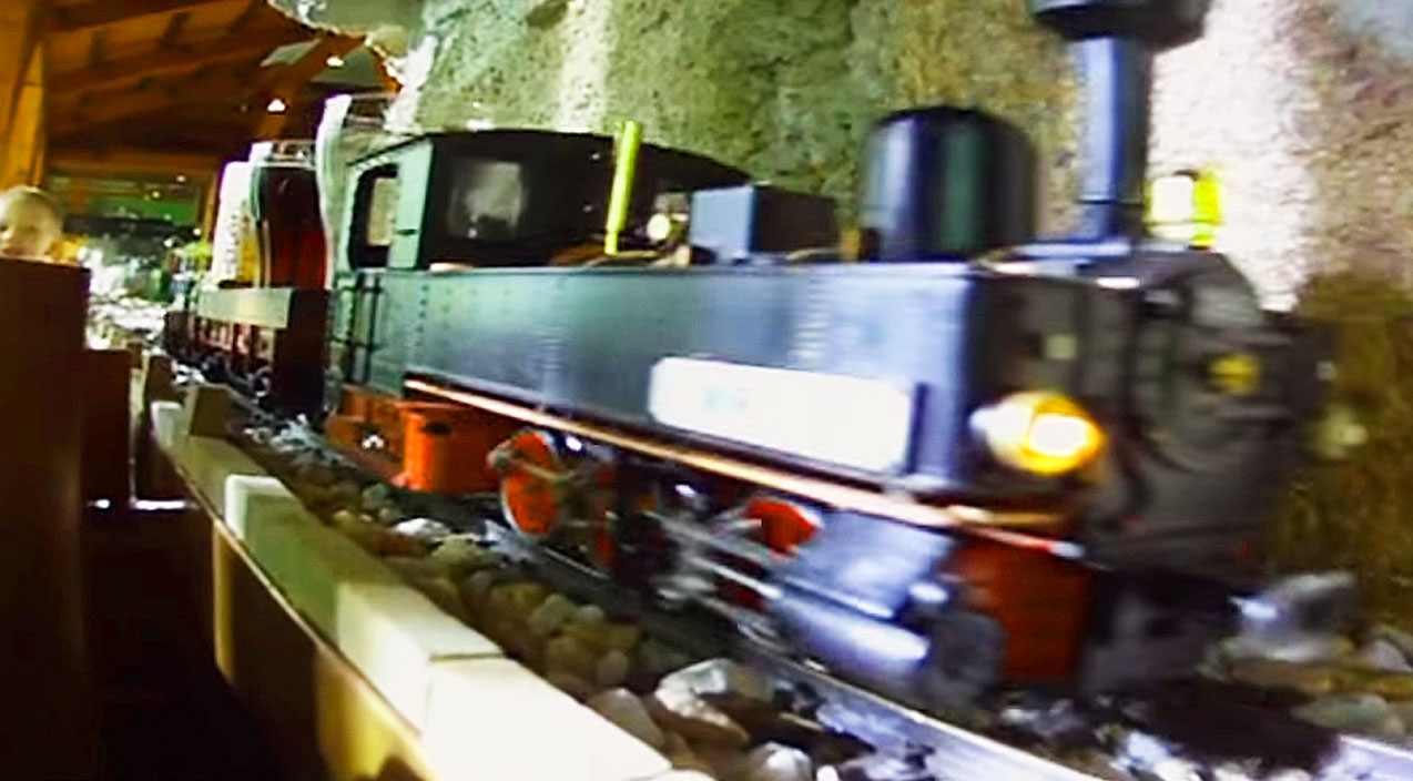 Astounding Model Railway In Czech Restaurant! Train Fanatics
