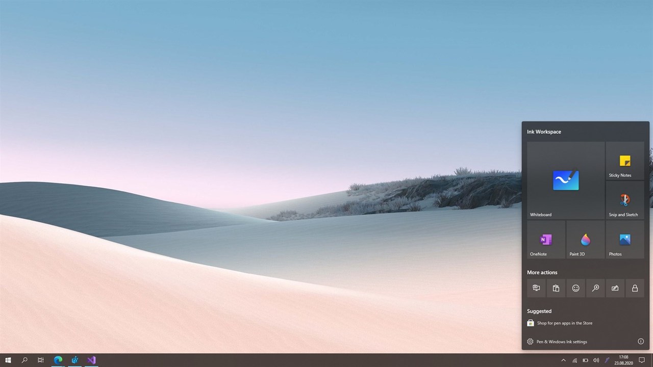 Ink Workspace Ứng dụng tiện lợi cho dân thiết kế đồ họa trên Windows 10