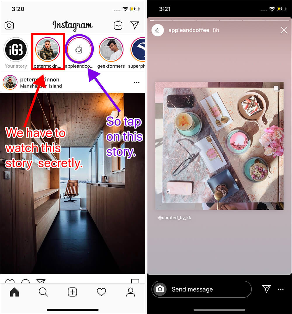 Cách xem ẩn danh các Story trên Instagram(015)