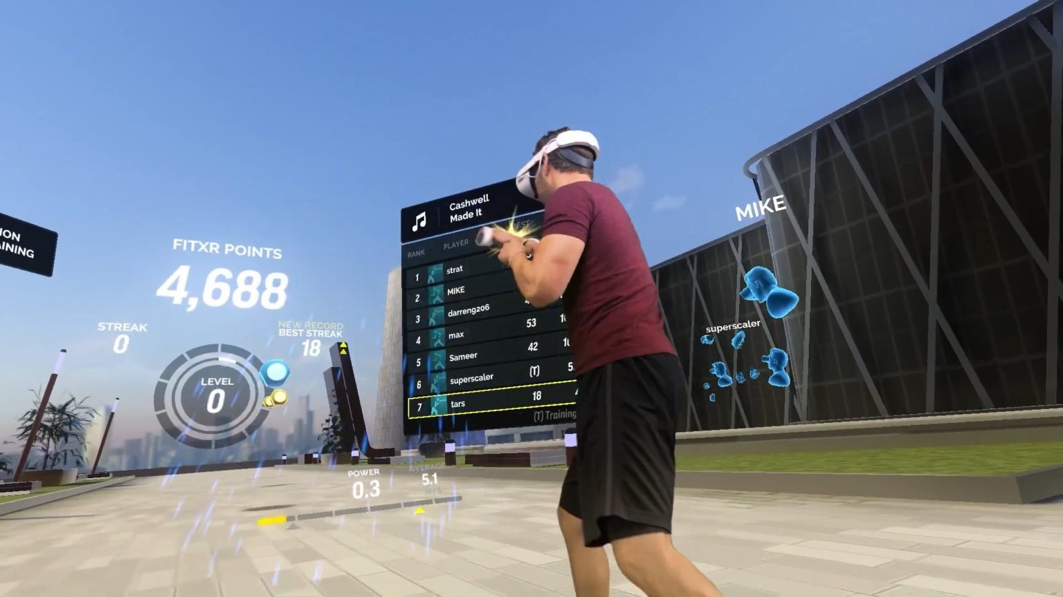FitXR Launches Two Immersive VR Workout Classes Training & Conditioning