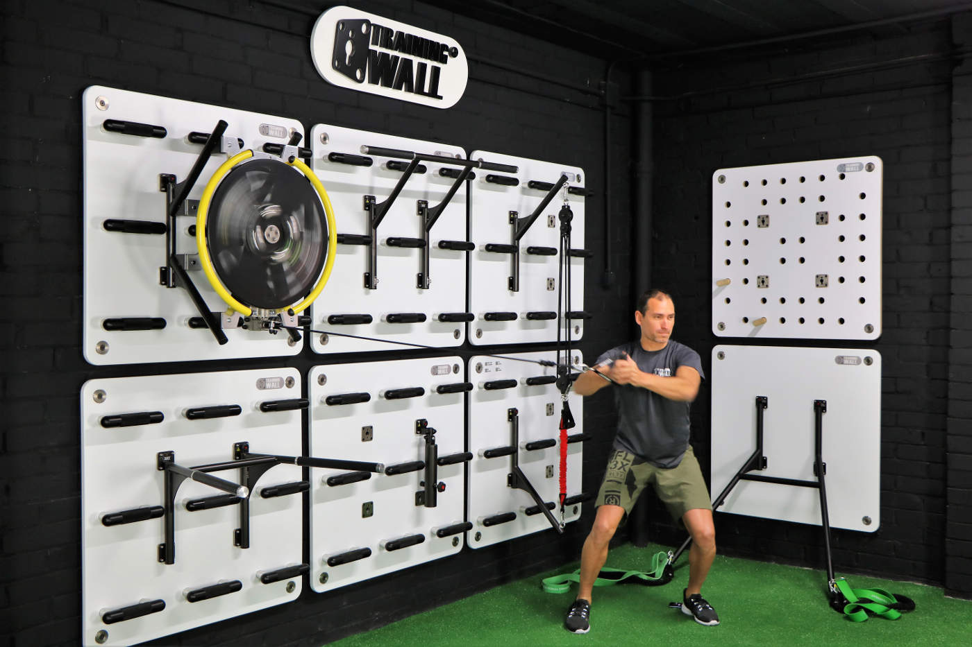 Training Wall Entrenamiento inercial de fuerza con SpinWall de
