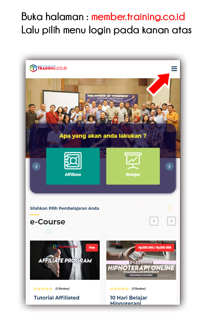 eCourse Hipnoterapi