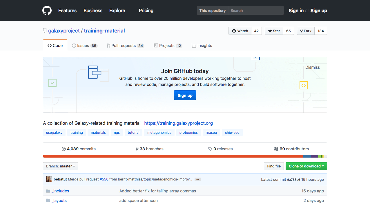 Handson Contributing with GitHub via its interface / Contributing