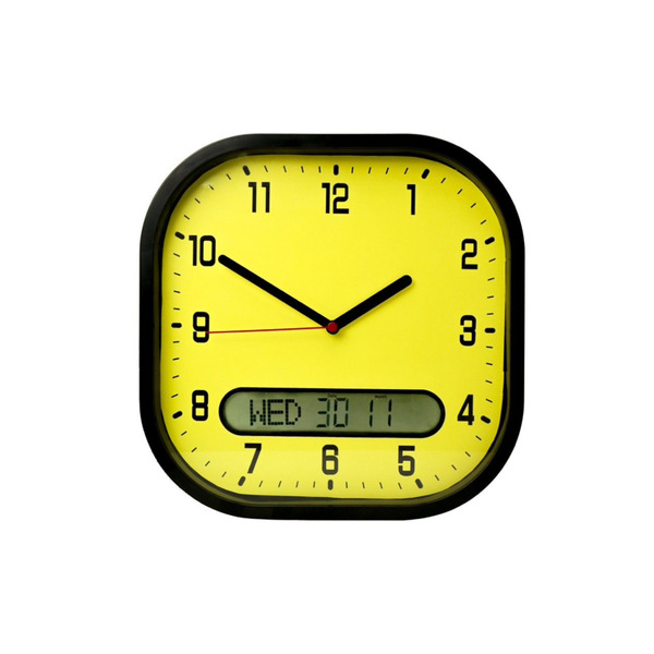 High Contrast DayDate Wall Clock Training 2 Care UK Ltd