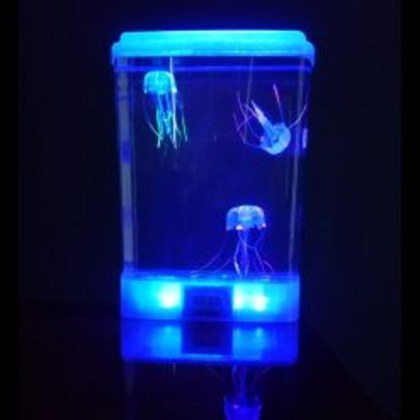 Jellyfish Tank LED Mood Light Glowing Jelly Fish The Item