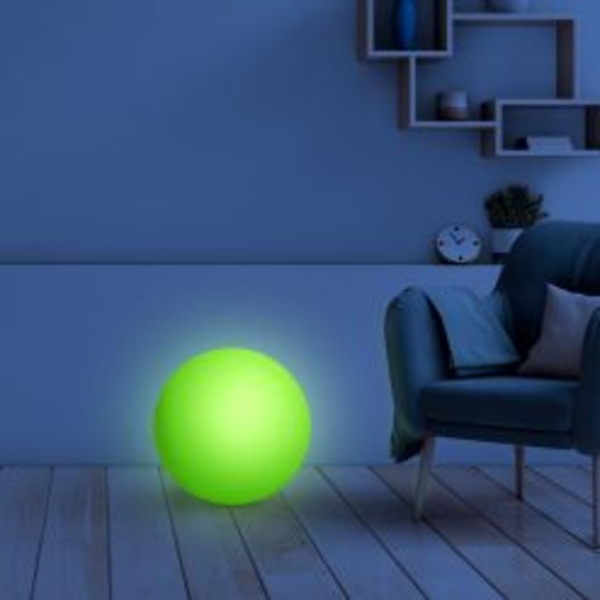 LED Mood Light Sphere Furniture w/remote 40cm The Item