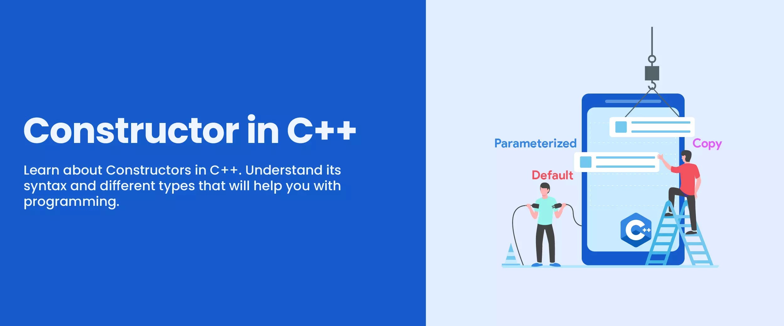 Constructor in C++ Types, Features, Syntax & More