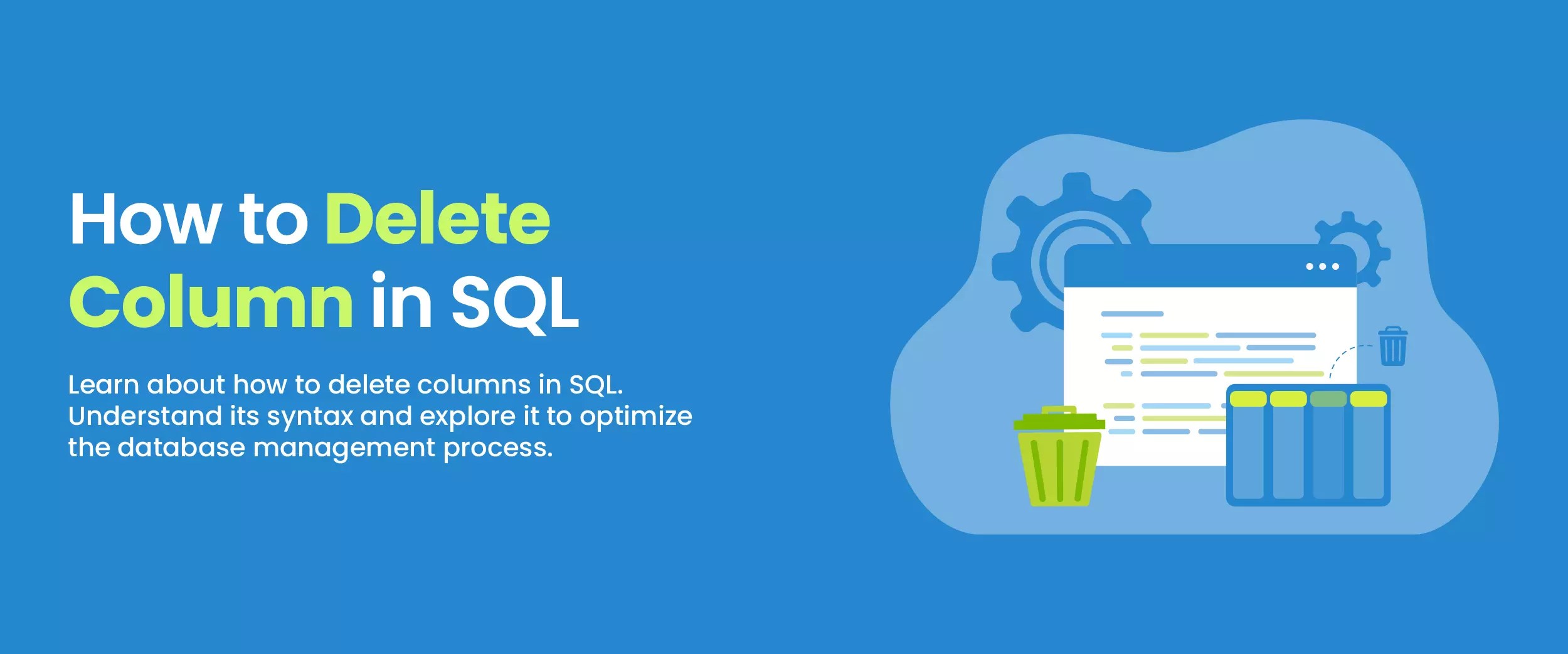 How To Delete Columns in SQL? The Complete Guide