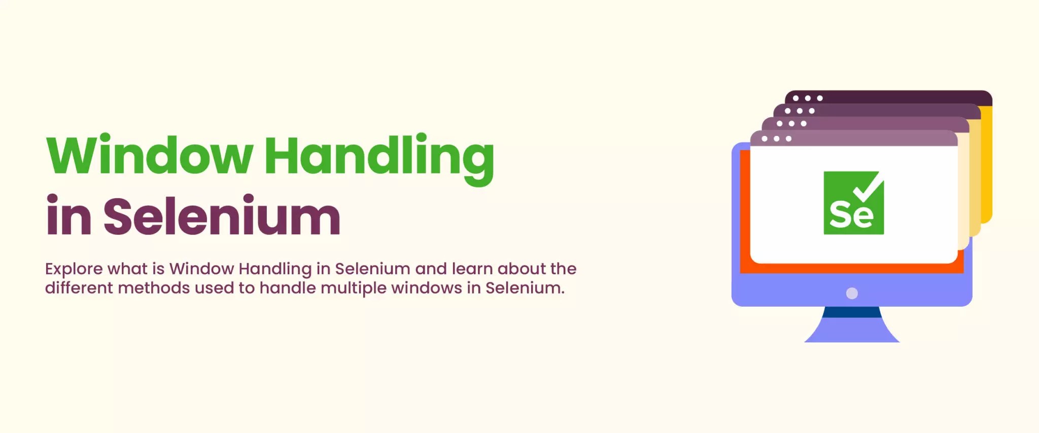 Window Handling in Selenium A Comprehensive Guide