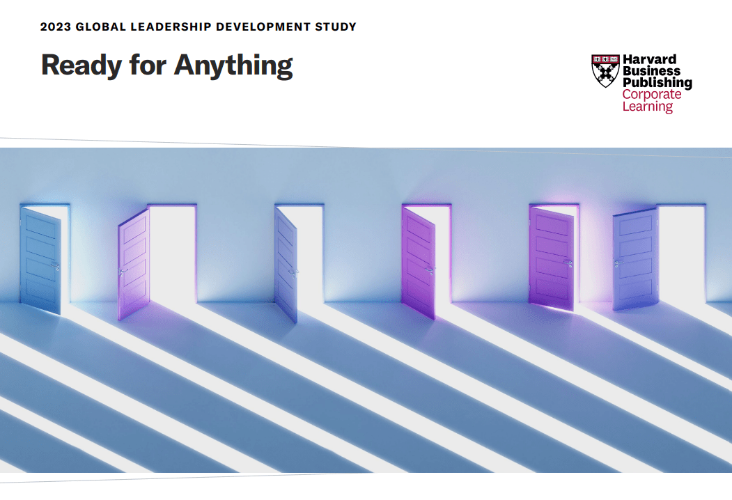 2023 global study Get leaders ready for anything TrainingZone