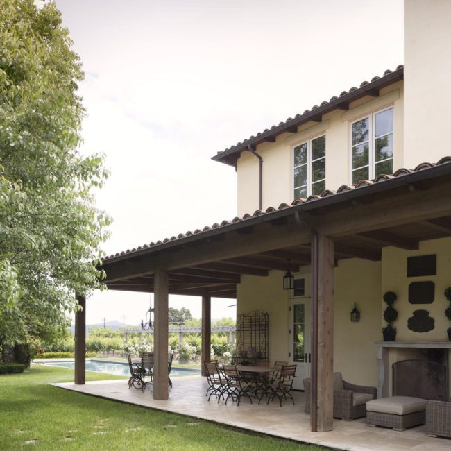 Napa Valley Provençal Trainor Builders Napa Valley Custom Home Builders