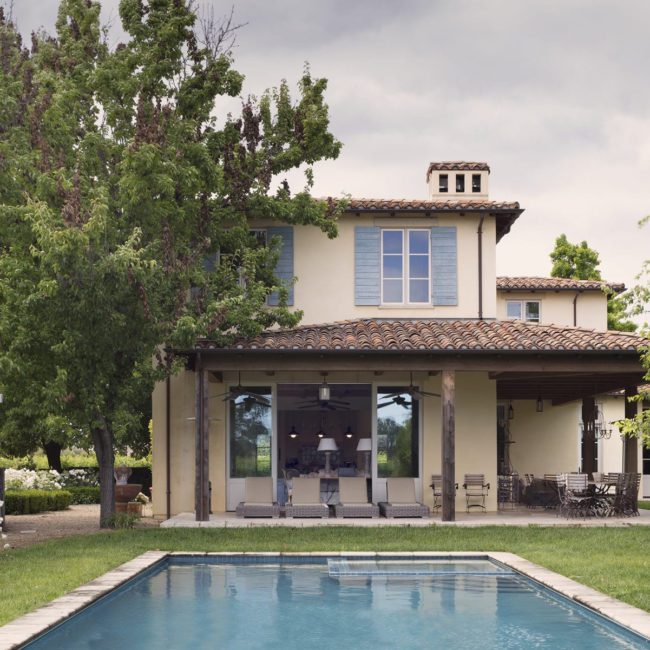 Napa Valley Provençal Trainor Builders Napa Valley Custom Home Builders
