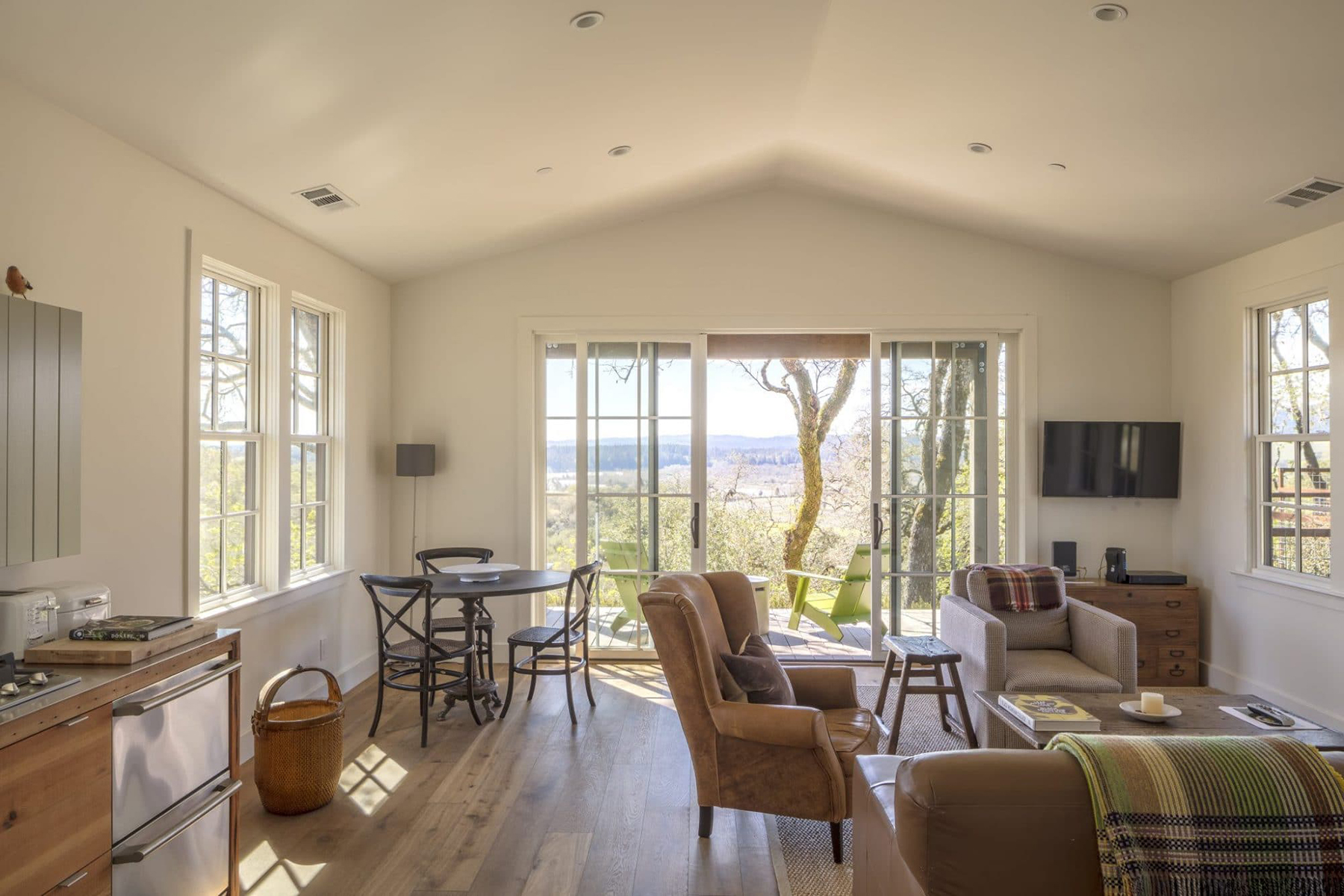 Healdsburg Ranch House Trainor Builders Napa Valley Custom Home