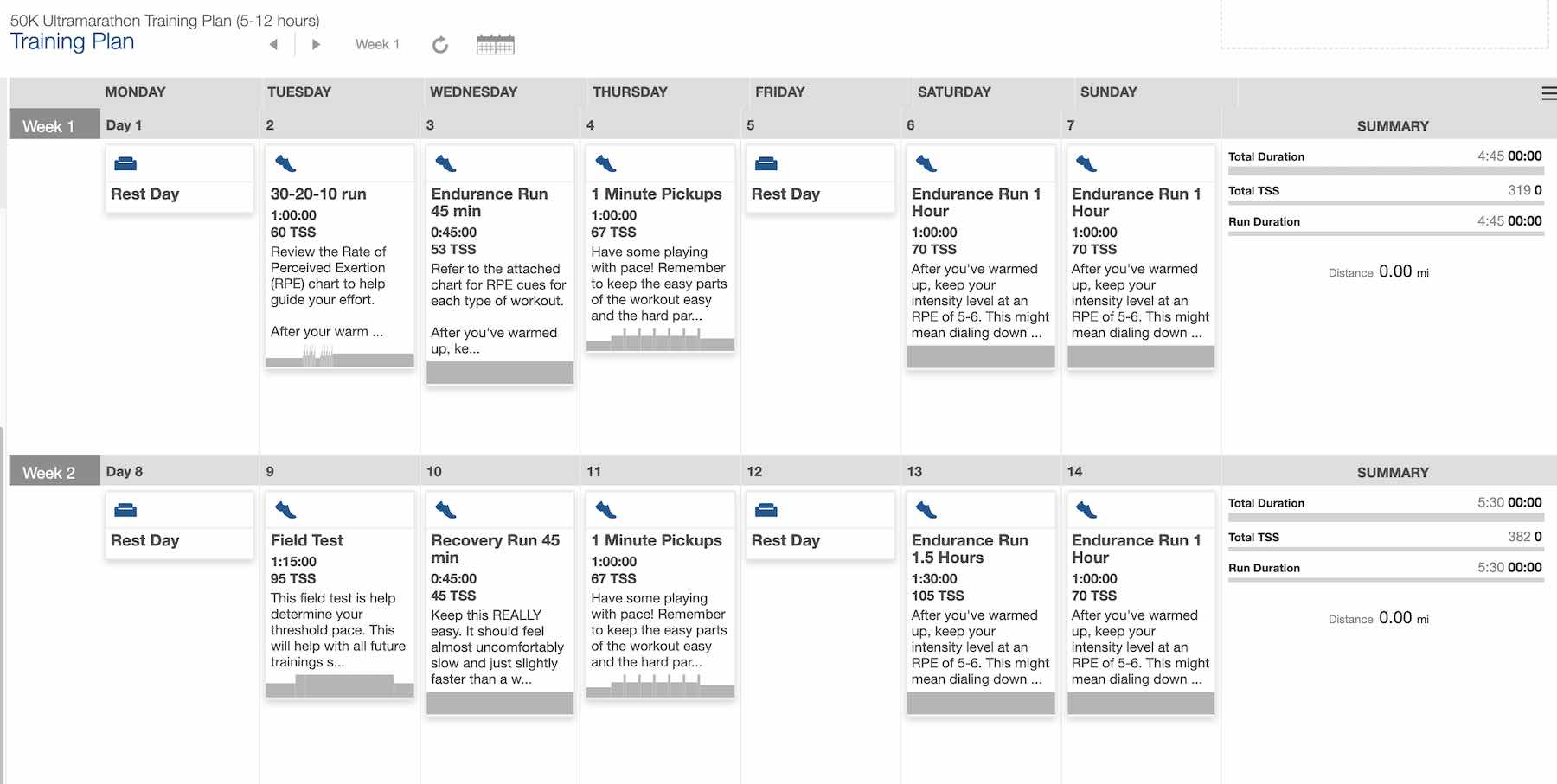 50K Training Plan For Beginner To Advanced Runners CTS