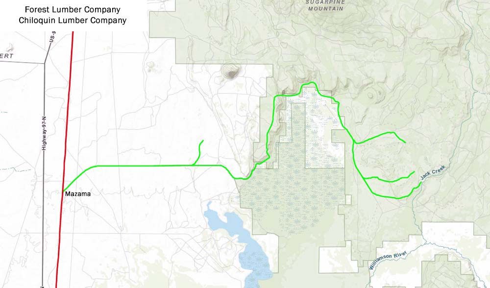 The Mazama operation Chiloquin purchased from Forest Lumber Company in