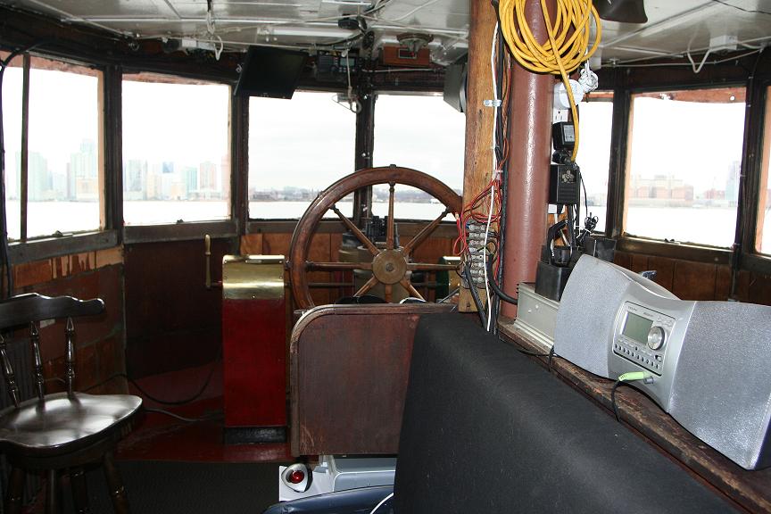 Lehigh Valley Railroad Tugboat Cornell Pilot House