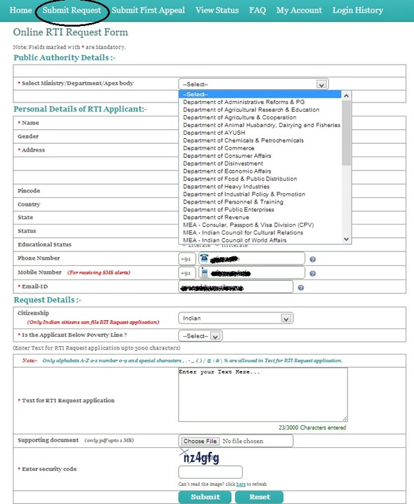 How to File RTI Application Online in 10 Mins!
