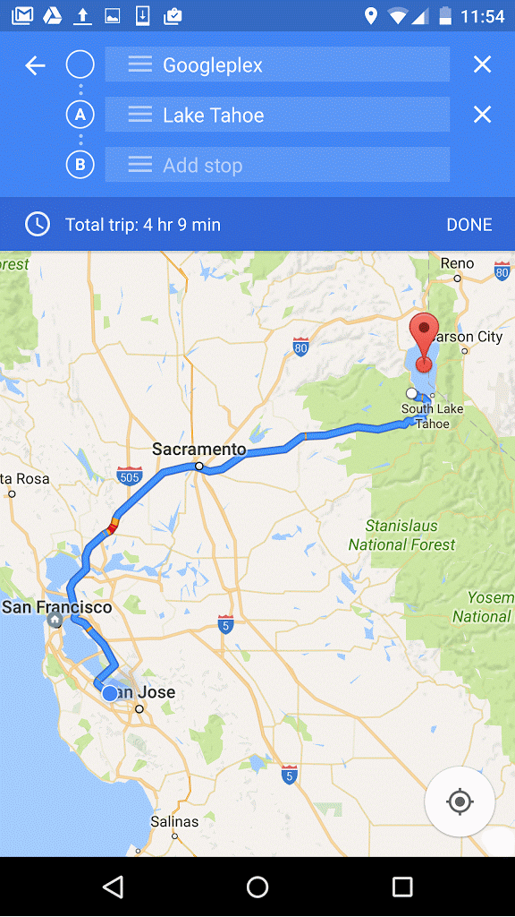 Now, Google Maps Allows Multiple Stop Addition to Your Existing Journey Trak.in Indian