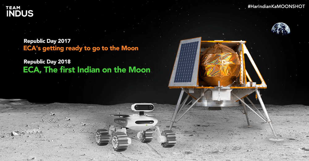 Indian Startup Will Land Spacecraft On Moon Next Republic Day; Team