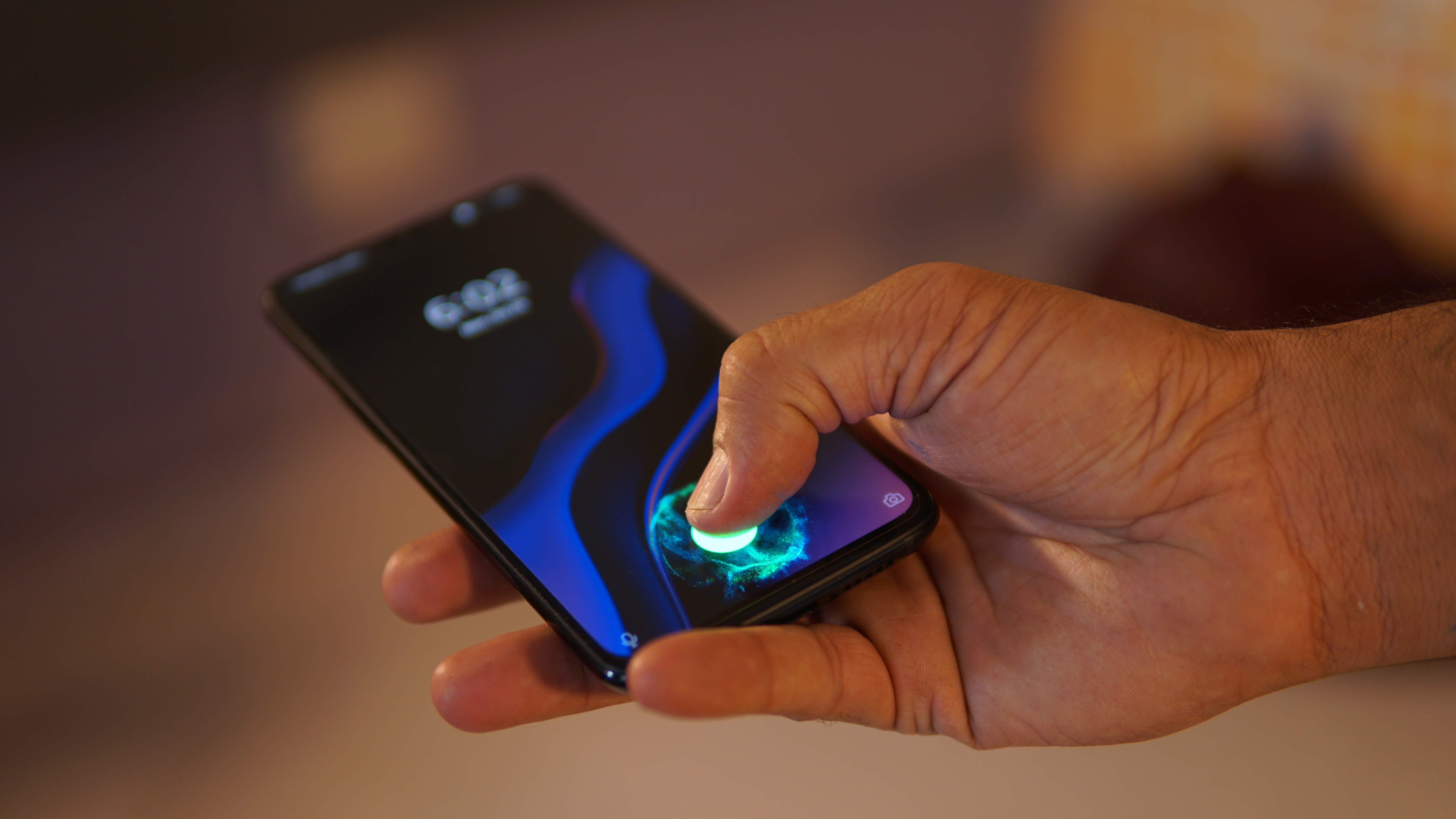 InDisplay Fingerprint Scanner On LCD For The First Time Redmi Note 9