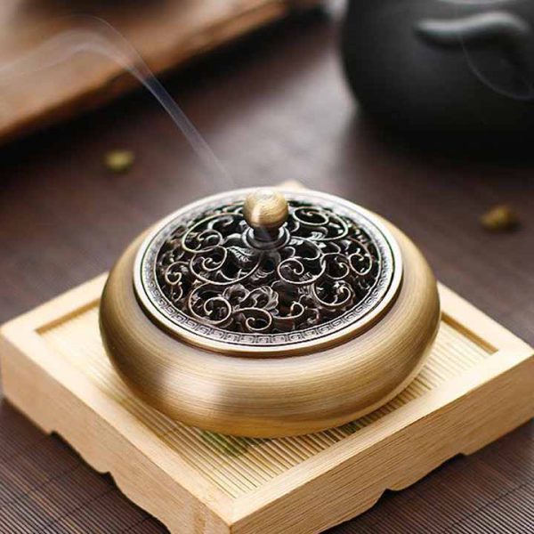 How to put out incense cones?