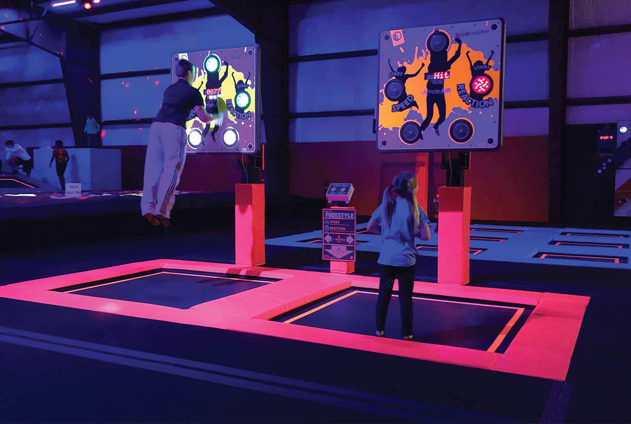 Interactive Attractions Trampoline Park