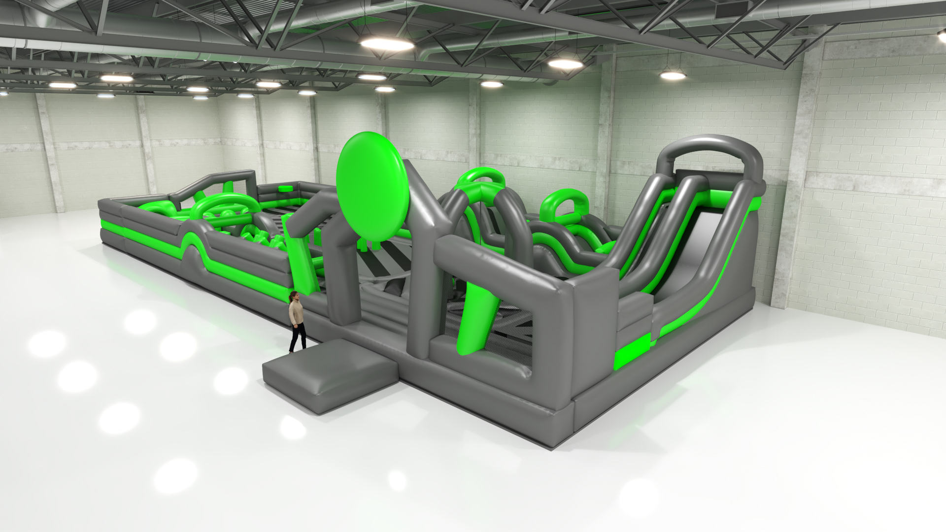 Inflatables Trampoline Park