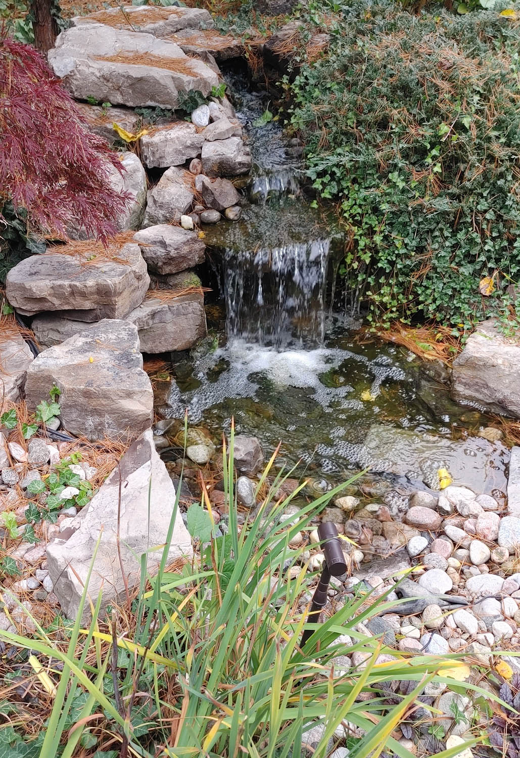 Mississauga Pondless Waterfall Renovation Tranquil Escapes