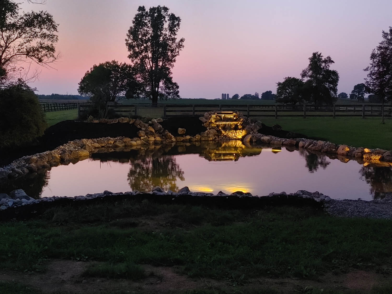 Large Natural Wetland Or Bog Water Garden For Large New Pond Tranquil