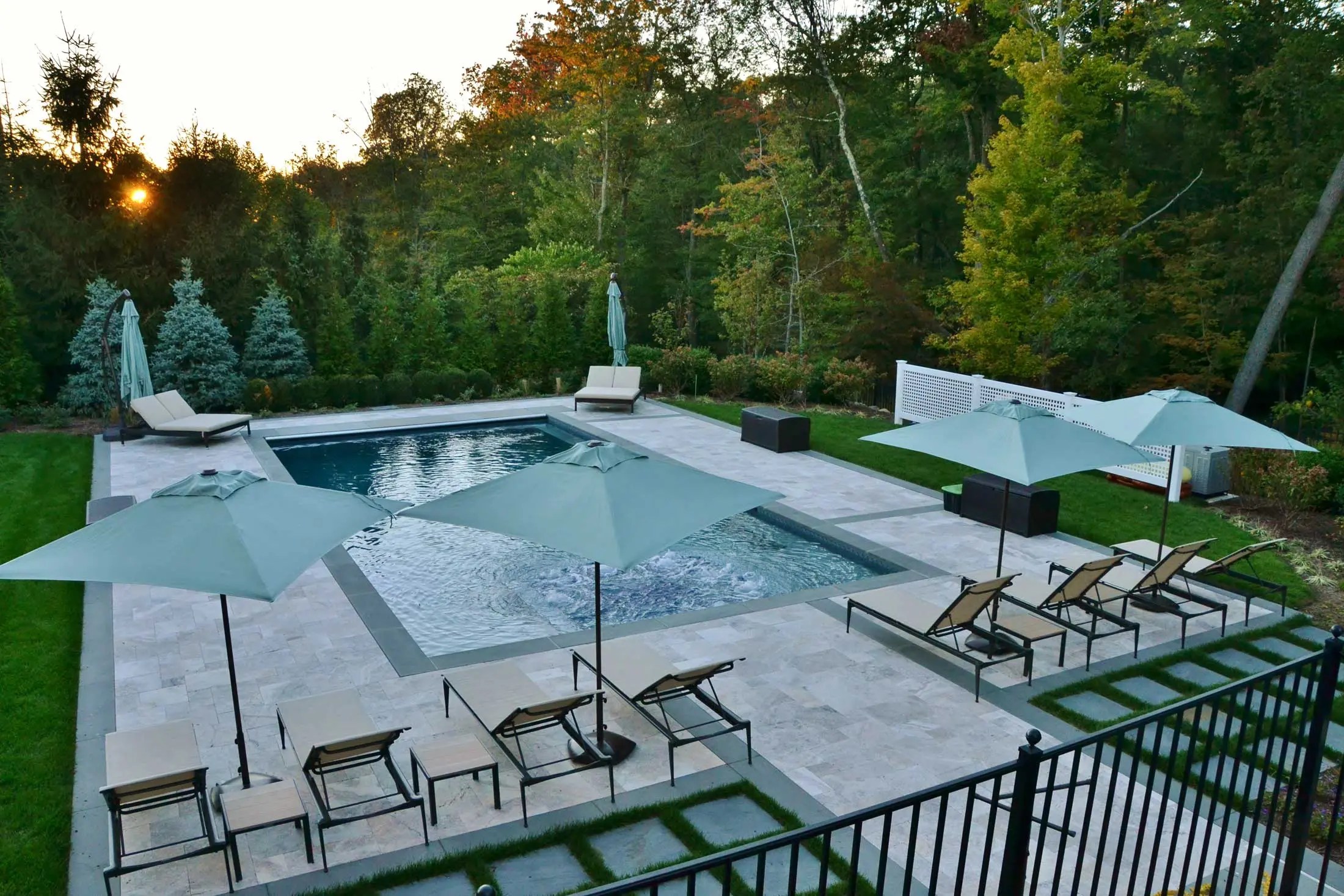 Custom Pool Patio