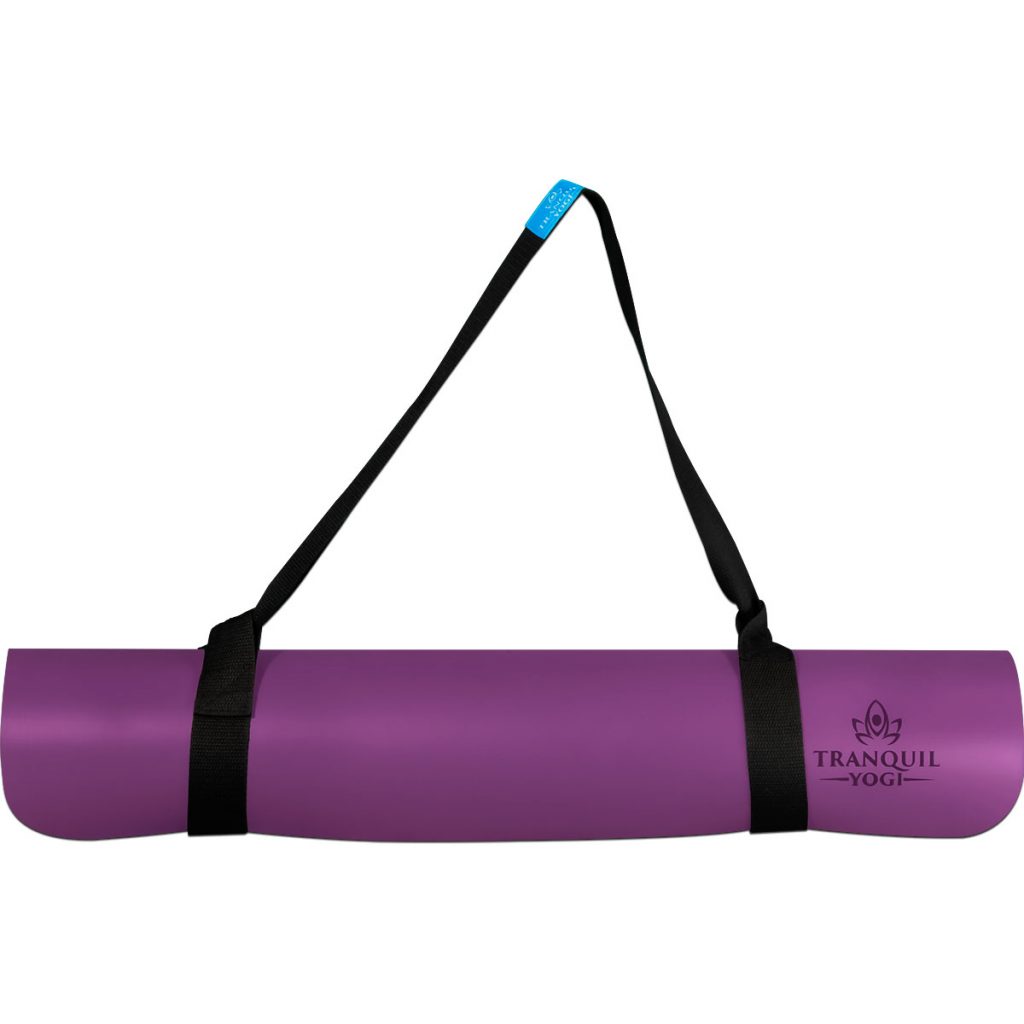 Oasis Natural Rubber Yoga Mat Violet Tranquil Yogi