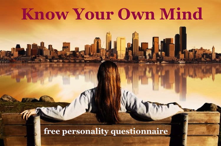 Know Your Own Mind Eysenck Personality Questionnaire