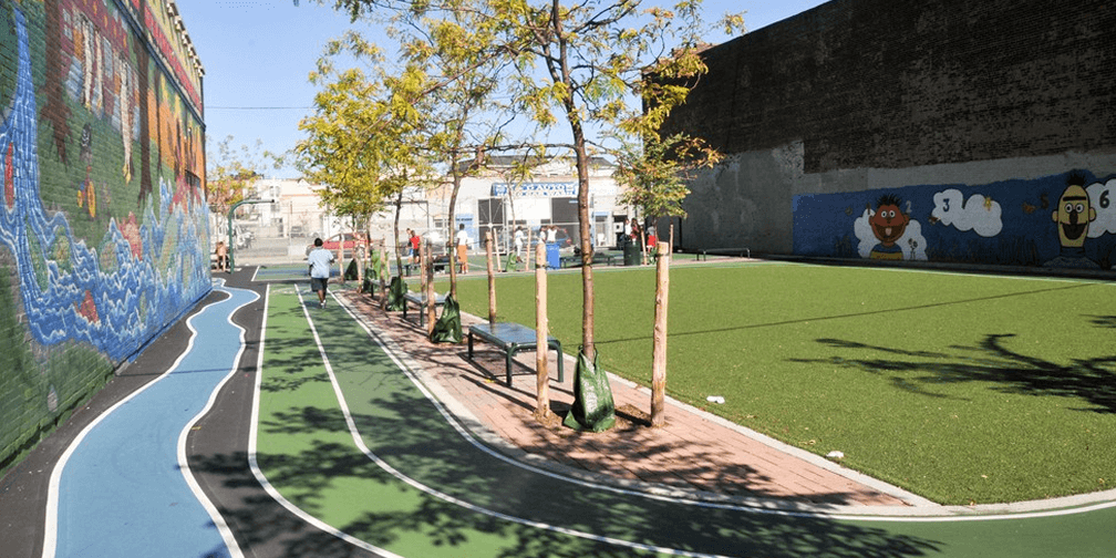 Los patios de escuelas como oportunidad para mejorar el acceso a