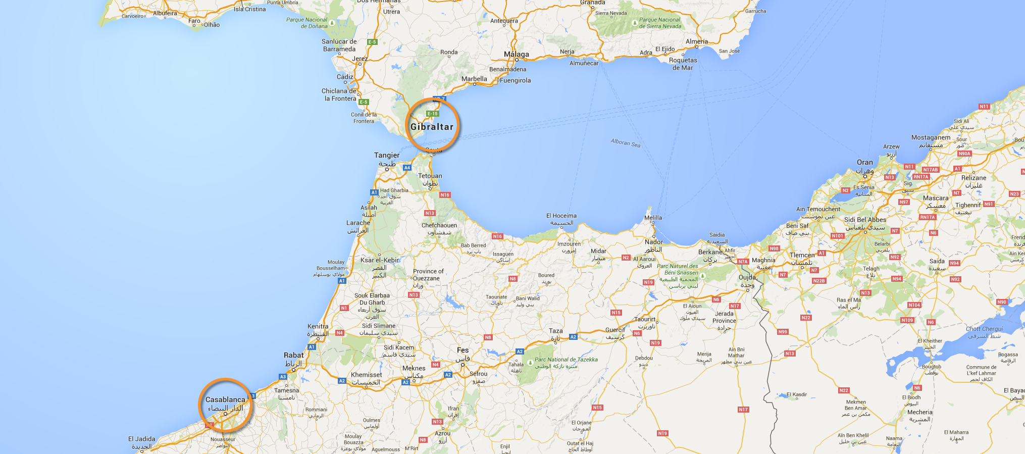 Map of spain, Morocco map, San sebastian spain Pinterest
