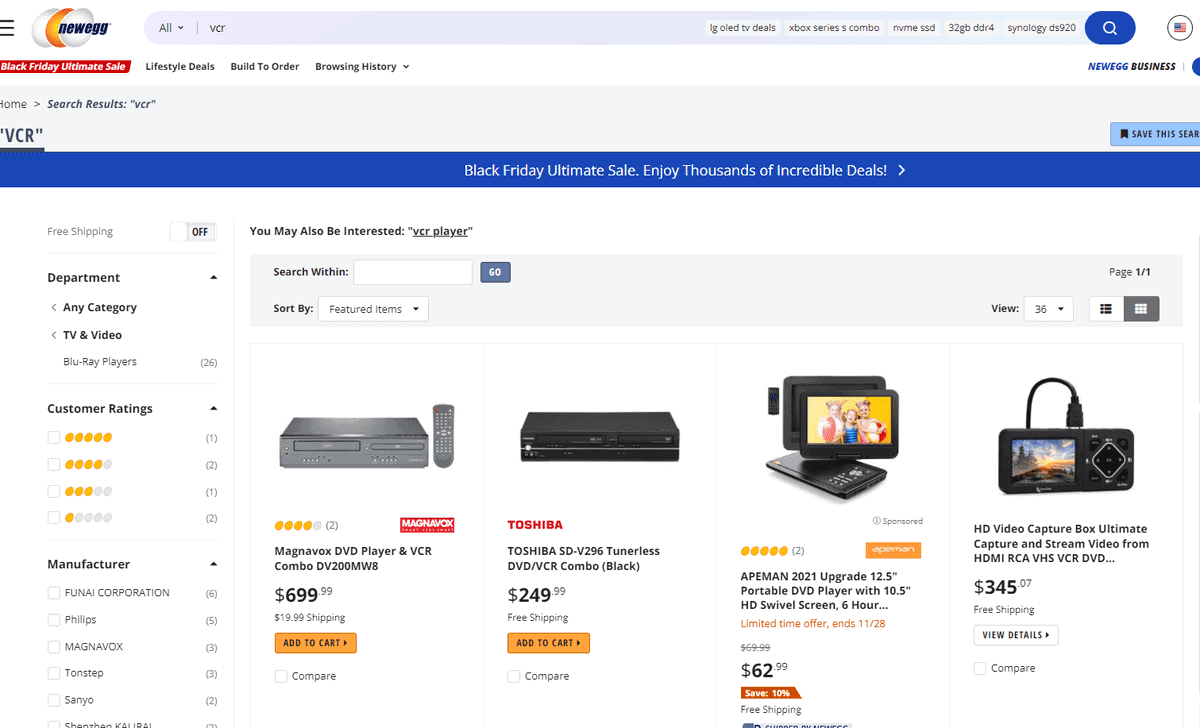 Can You Still Buy a VCR Player in 2024? 17 Great Options