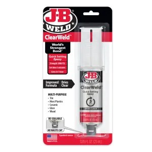 ClearWeld Syringe | J-B Weld