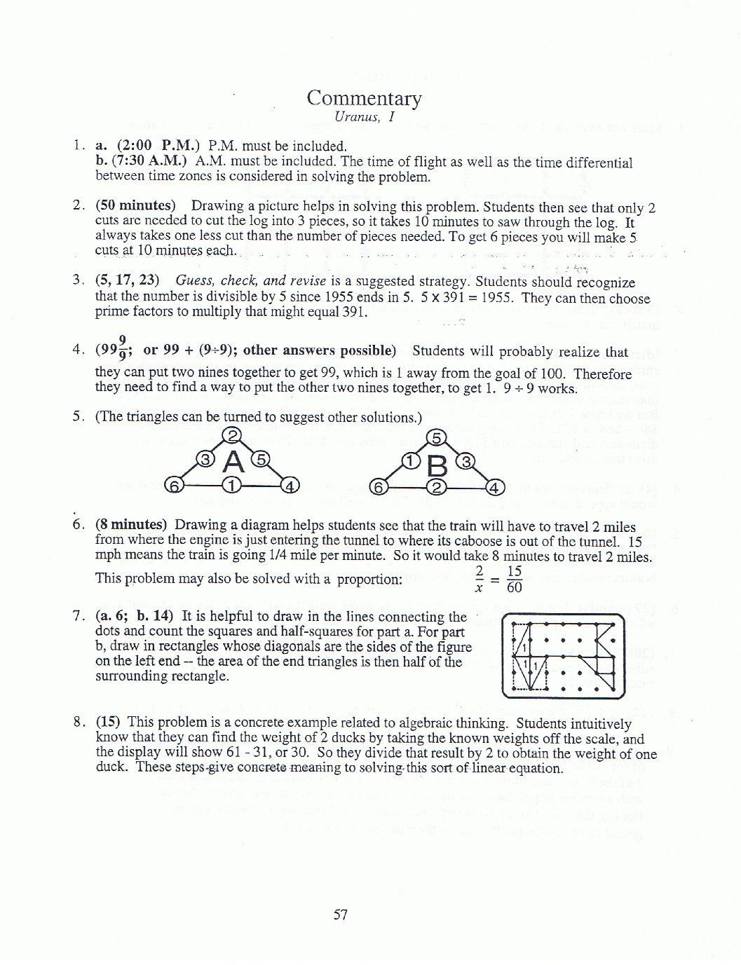 Sunshine Math G Answer Key Transformative Tutoring