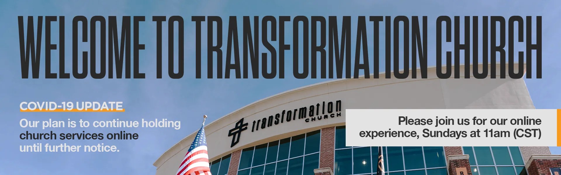 Transformation Church Represent God to the lost and found for
