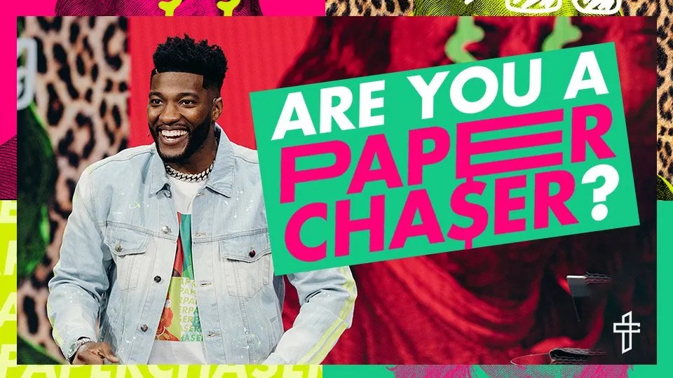 Message “Are You a Paper Chaser” from Michael Todd Transformation Church Message “Are You a Paper Chaser” from Michael Todd Transformation Church