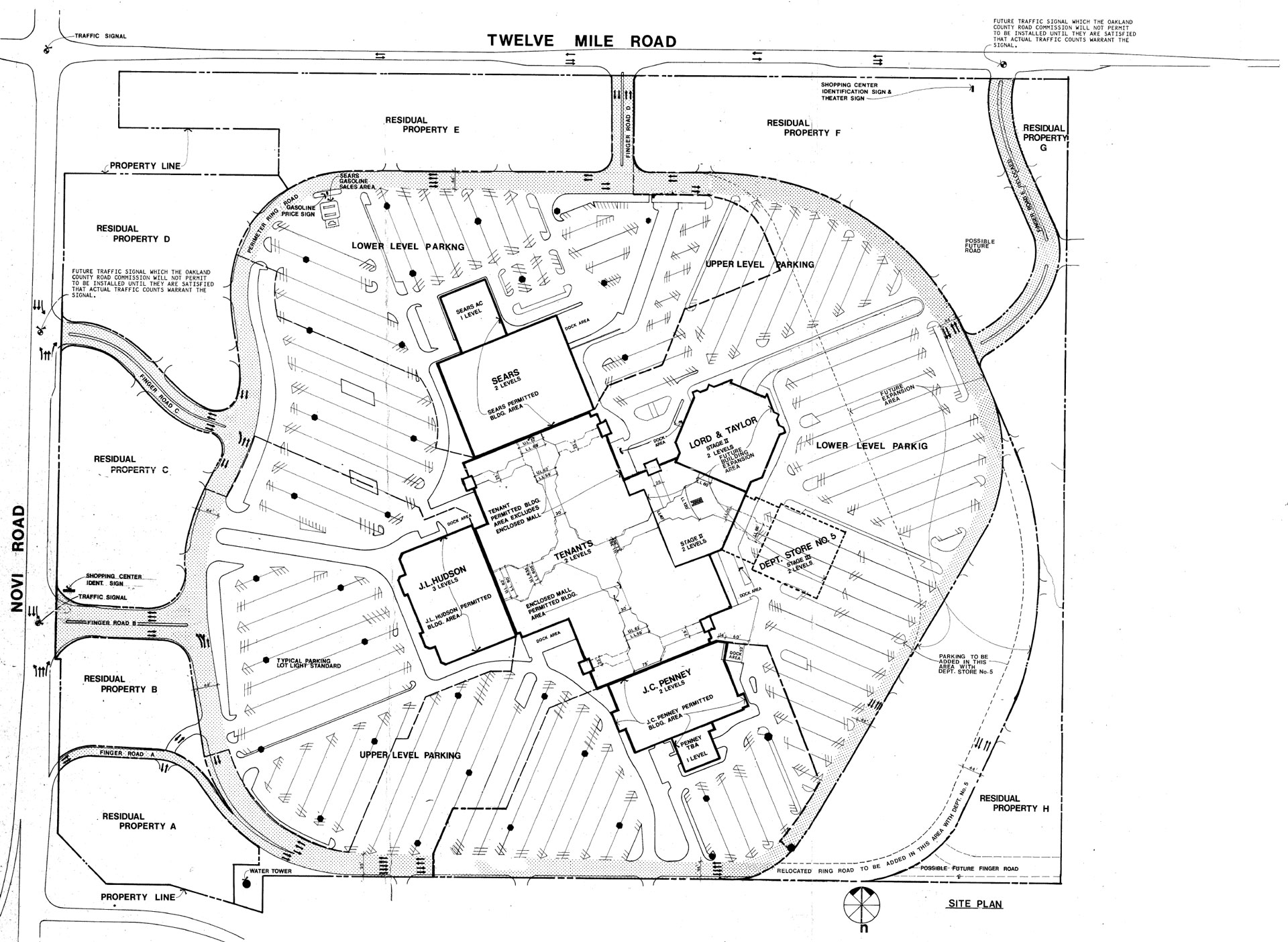 Twelve Oaks Mall Map Of Stores