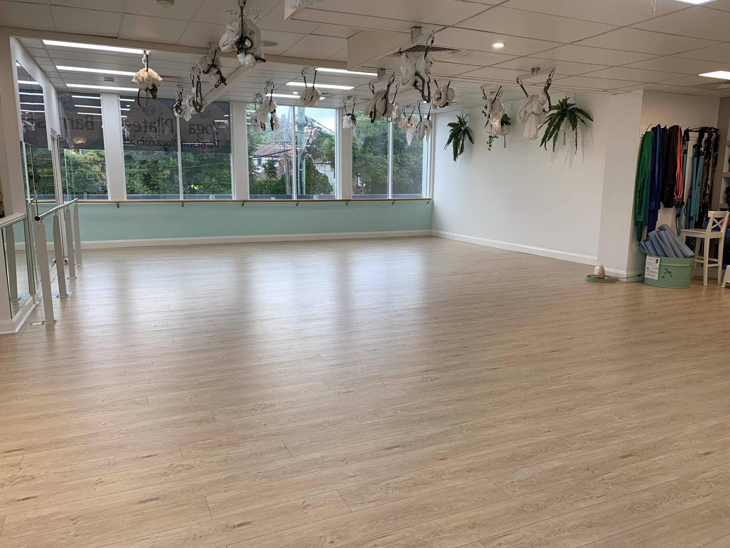 Studio Available for Hire Transform Yoga Pilates Barre